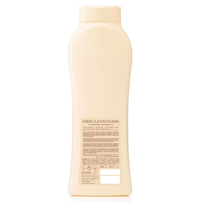 Tulipan Negro Shower Gel Bagno Doccia (Vaniglia E Macadamia) Bagnoschiuma 650Ml