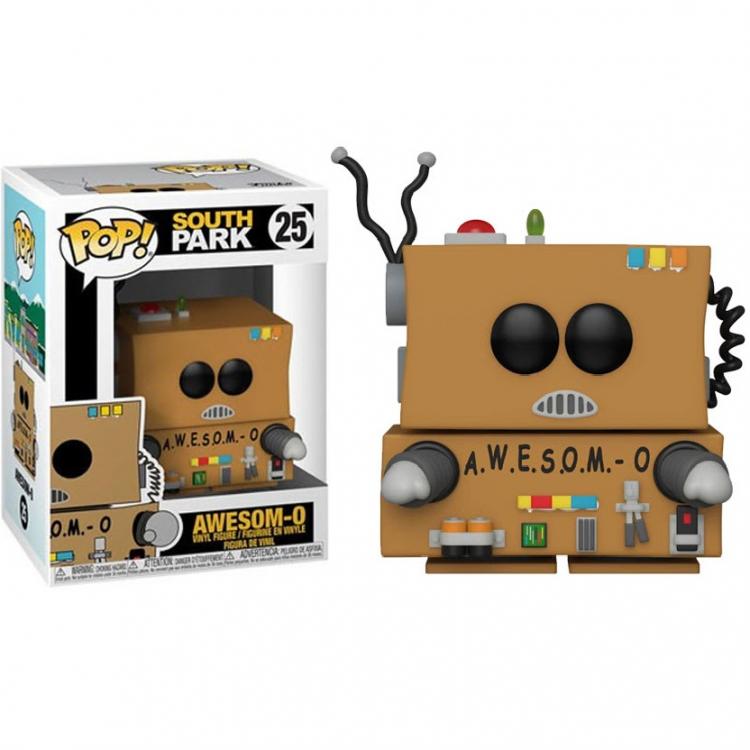 Funko Pop ! Animation South Park - Awesom-O (25) Vinyl Figure Da Collezione