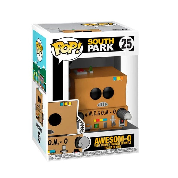 Funko Pop ! Animation South Park - Awesom-O (25) Vinyl Figure Da Collezione