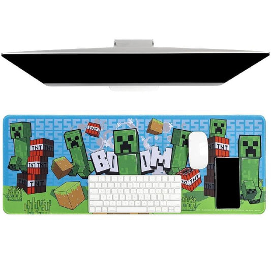 Paladone Desk Mat (Minecraft) Tappetino Mouse Pad Xxl Gaming Pc Tappeto 30X80Cm