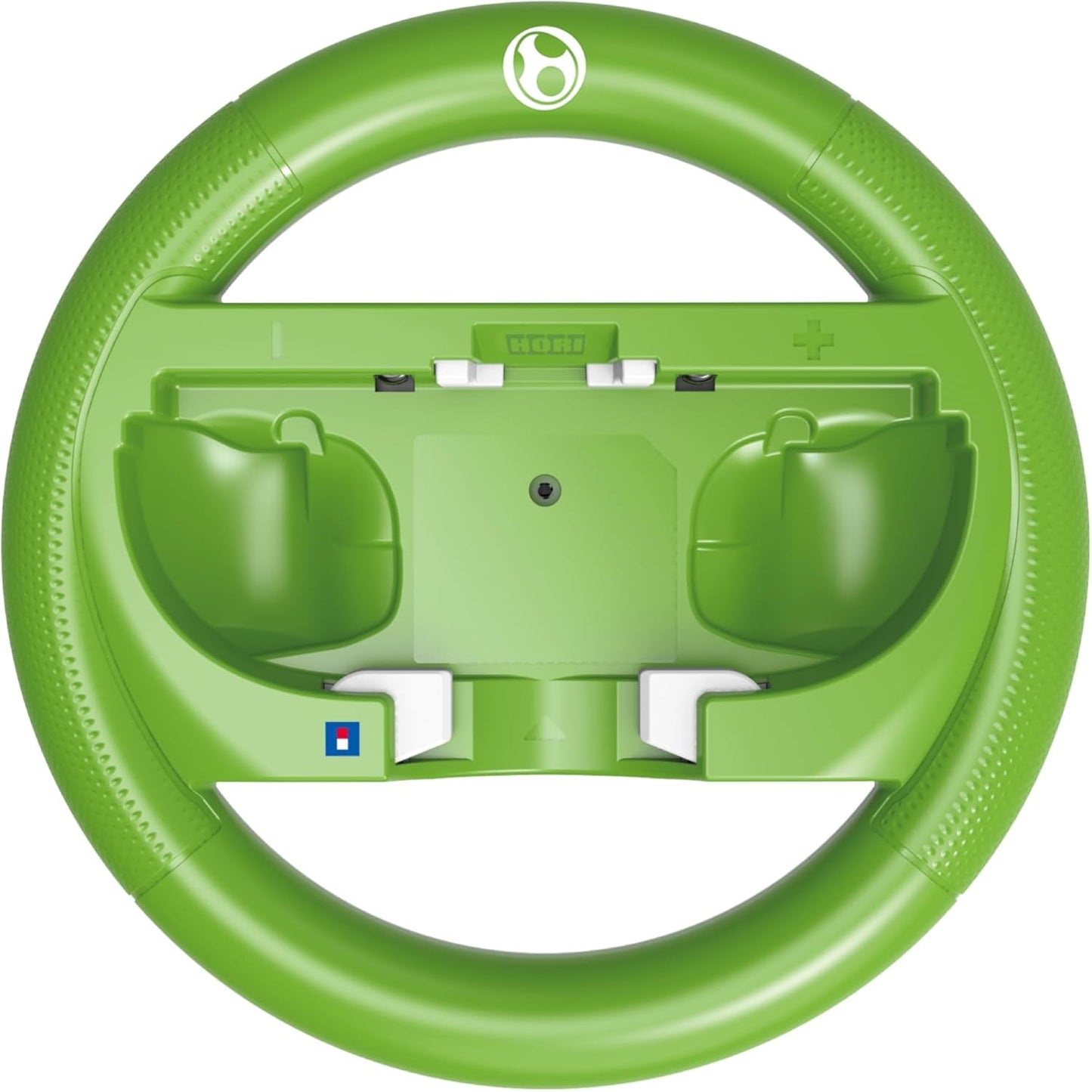 HORI Volante per Joy-Con Mario Kart Racing Wheel Attachment (Yoshi) per Nintendo Switch 2 e Nintendo Switch - Licenza Ufficiale Nintendo
