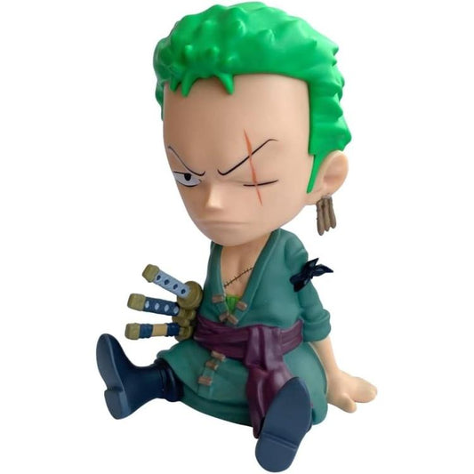Plastoy Salvadanaio One Piece (Zoro) Mini Bank Gadget Figure Anime Merchandising