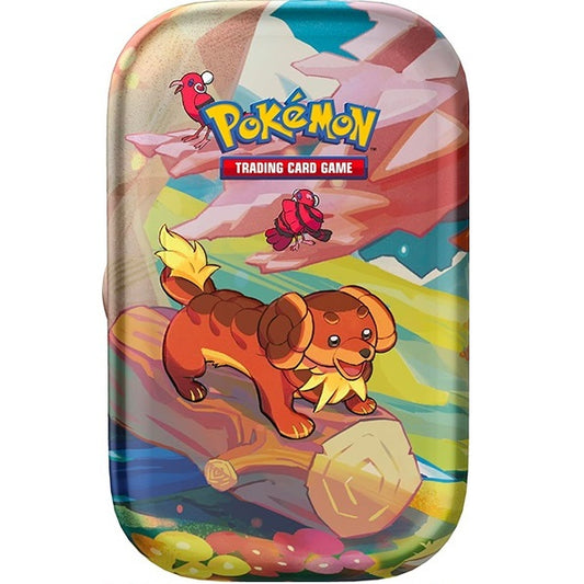 Pokemon Mini Tin: Paldea Sfavillante Collezione Gcc Tcg (Dachsbun-Oricorio) Ita
