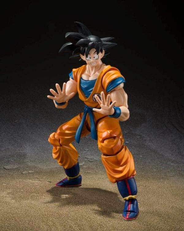 BANDAI SH FIGUARTS : DRAGON BALL SUPER (SUPER HERO SON GOKU) ACTION FIGURE 15CM