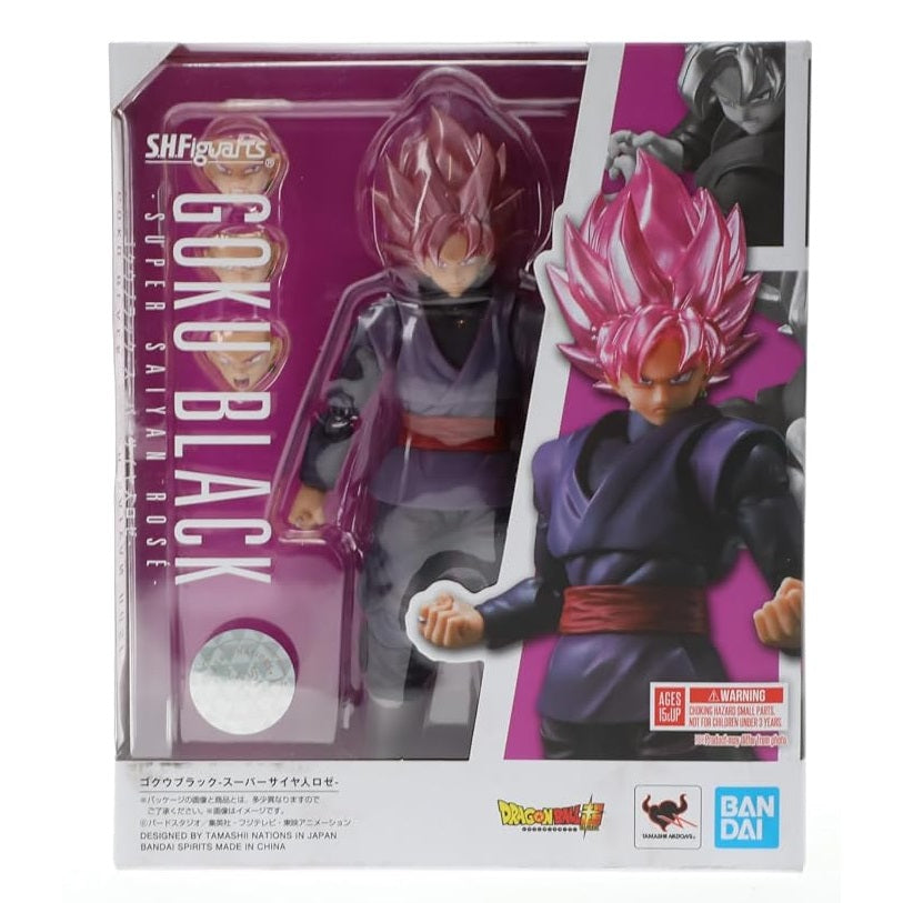Bandai S.H. Figuarts - Dragon Ball Super : Goku Black - Super Saiyan Rose - (Reissue) Action Figure da Collezione 14 cm