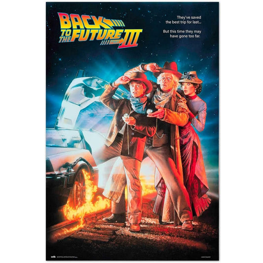 Maxi Poster Locandina del Film (Back To The Future 3) Ritorno Al Futuro 91x61 cm