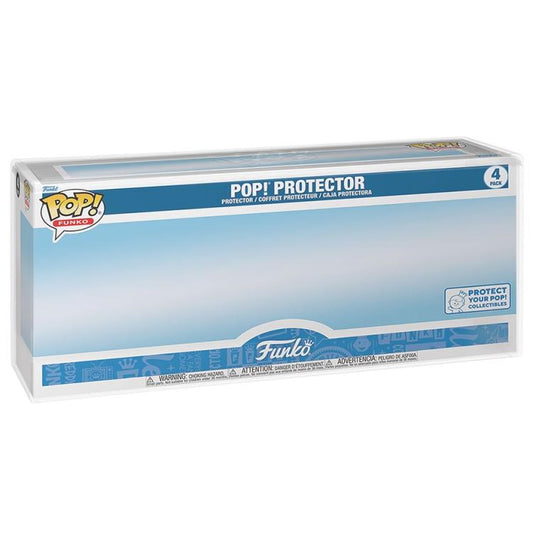 Funko Pop! Hard Protector Per Scatola 4Pack Protezione Con Pellicola Antigraffio