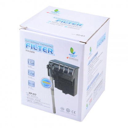 Filtro Esterno Per Pulizia Acquario Regolazione Flusso 500L/H 4,5W Pompa Xp-07