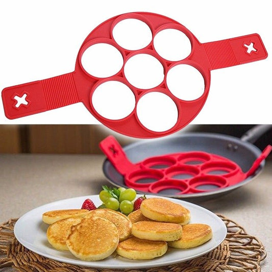 Stampo Per Pancake In Silicone Antiaderente Flippin Fantastic Omelette Crepes