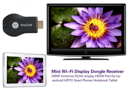 CHIAVETTA DONGLE ANYCAST WIFI HDMI MIRACAST AIRPLAY DLNA ANDROID MIRRORING