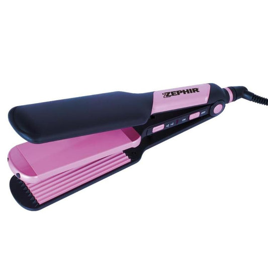 Zephir Piastra Per Capelli Larga Ceramica Liscio E Frisee 2In1 Lisciante Zhb742