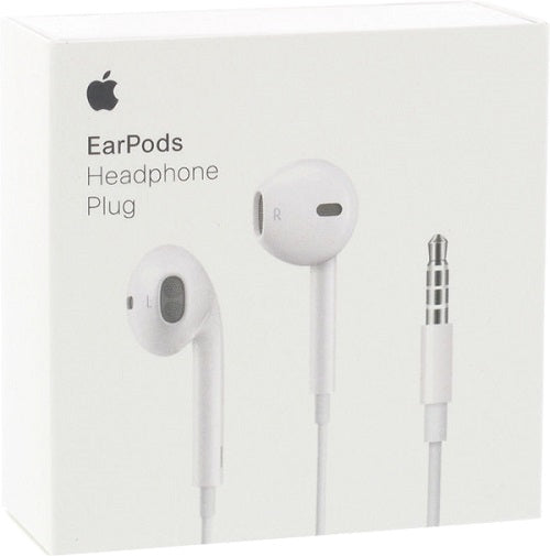 APPLE AURICOLARI EARPODS CON CONNETTORE 3.5MM AUX IPHONE ANDROID IPAD SPOTIFY PC