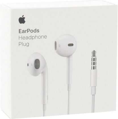 APPLE AURICOLARI EARPODS CON CONNETTORE 3.5MM AUX IPHONE ANDROID IPAD SPOTIFY PC