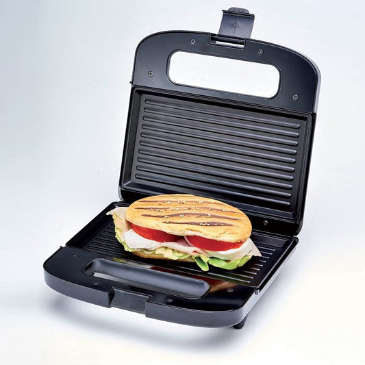 ARIETE TOAST AND GRILL COMPACT 1982 750W BISTECCHIERA PIASTRA ANTIADERENTE NERO