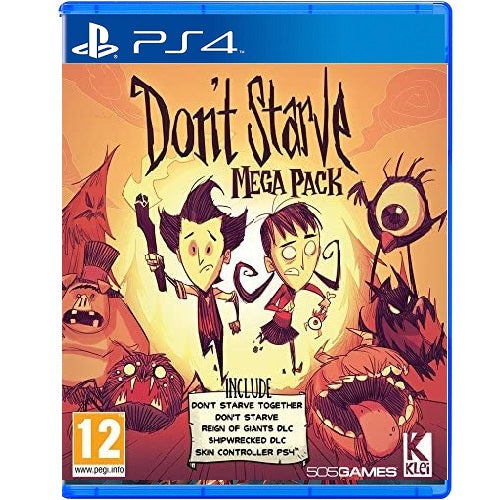 Don'T Starve "Mega Pack" - Ps4 - Vidogioco Playstation 4 Italiano Multigiocatore