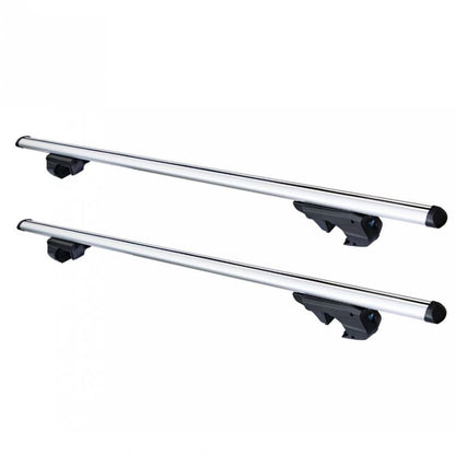 Top Drive (Zeus) Barre da Tetto Auto Portatutto Portapacchi Alluminio 135-140 cm