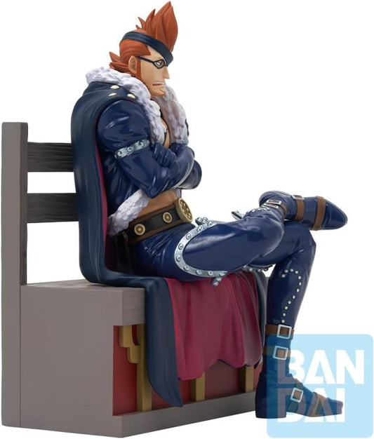 BANDAI ONE PIECE ICHIBANSHO TOBIROPPO X DRAKE ACTION FIGURE PVC 12CM STATUETTA