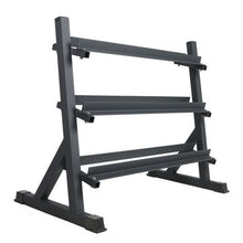 Hb Rastrelliera 3 Livelli Supporto Rack Porta Manubri Pesi Palestra Espositore