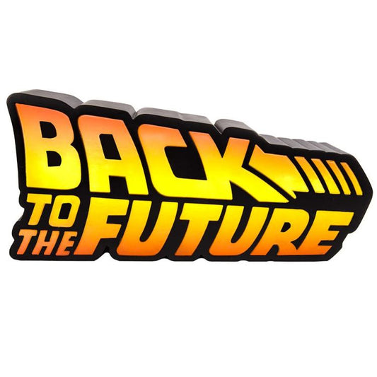 Fizz Lampada Back To The Future Logo Light Lampada Da Tavolo Ritorno Al Futuro