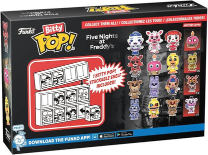 Funko Bitty Pop! Fnaf 4Pack - Freddy/Bonnie/Ballon Boy + Figure Mystery Vinyl