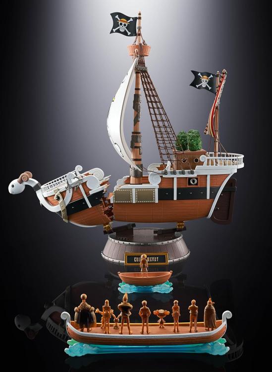 BANDAI S.H FIGUARTS CHOGOKIN ONE PIECE ANIMATION 25TH ANNIVERSARY (GOING MERRY)
