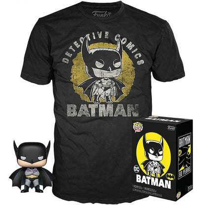 Funko Pop Tees The Batman Dc Detective Comics Tee Box Sun Faded + T-Shirt Size M