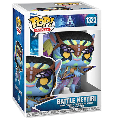 Funko Pop ! Movies Avatar - Battle Neytiri (1323) Eytucan Clan Navi Vinyl Figure