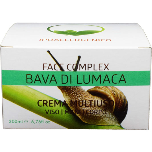 Crema Multiuso Face Complex Per Viso Mani Corpo Alla Bava Di Lumaca Da 200ml