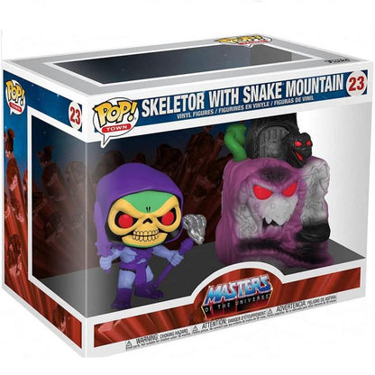 Funko Pop Masters Of The Universe 23 - Skeletor With Snake Mountain Vinyl Figure