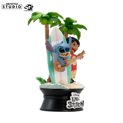 ABYSTYLE - SG FIGURE: DISNEY LILO E STITCH 61 - LILO E STITCH SURFBOARD SURF