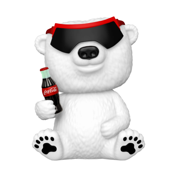 Funko Pop ! Icons Coca Cola - Cocacola Bear (158) Orso Bianco Polare Figure 9Cm