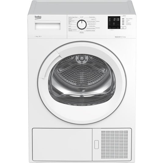 BEKO ASCIUGATRICE 9KG FRONTALE DRX923W CLASSE E DISPLAY DIGITALE POMPA CALORE