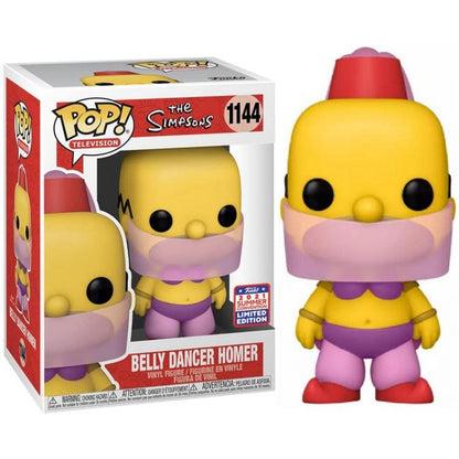 Funko Pop Television The Simpsons Belly Dancer Homer (1144) 2021 Summer Edition