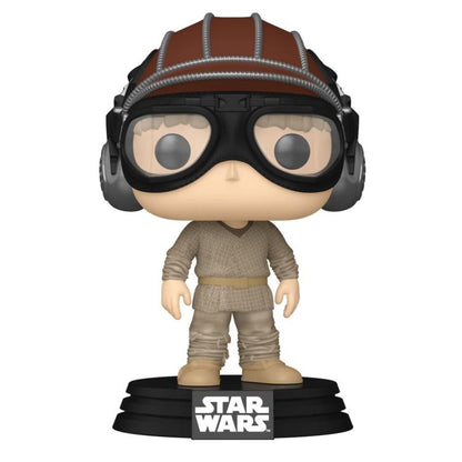 Funko Pop ! Star Wars Ep1 20Th - (698) Anakin W/ Helmet Vinyl Figure 9Cm Sw
