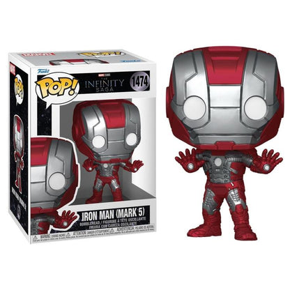 Funko Pop Marvel - The Infinity Saga (1474) Iron Man Vinyl Figure Statuetta 9Cm