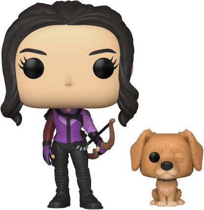 Funko Pop Television Marvel Hawkeye Kate Bishop With Dog Lucky 1212 Vinyl Figure