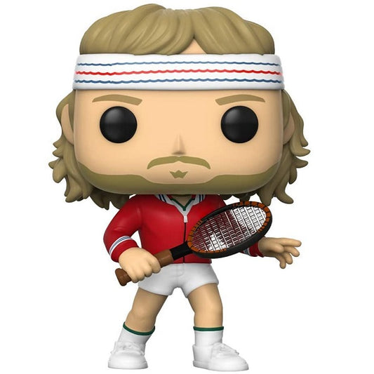 Funko Pop Tennis 04 Björn Borg Vinyl Action Figure Legends Bbc Svezia Statuetta