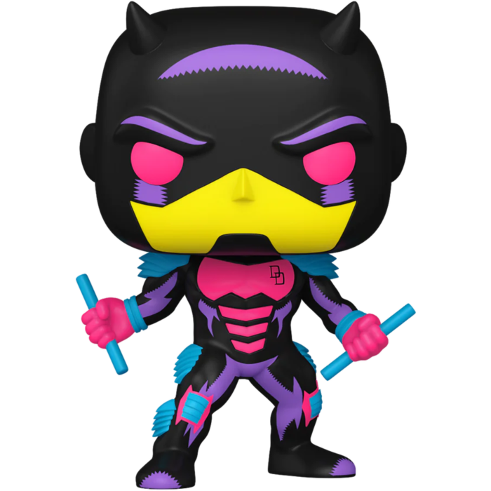 Funko Pop Marvel: Daredevil (1361) Fall From Grace (Blacklight) (Exclusive) 9 Cm