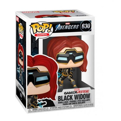 Funko Pop ! Games Marvel Avengers (630) - Black Widow Vinyl Figure Gamerverse