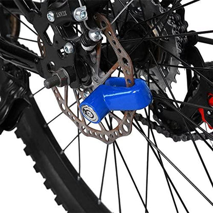 BLOCCA DISCO RUOTA LUCCHETTO IN ACCIAIO PER LA MOTO SCOOTER BICI ANTIFURTO