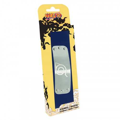 ABYSTYLE NARUTO SHIPPUDEN - KONOHA BLU FASCIA PER CAPELLI BLUE COSPLAY COSTUME