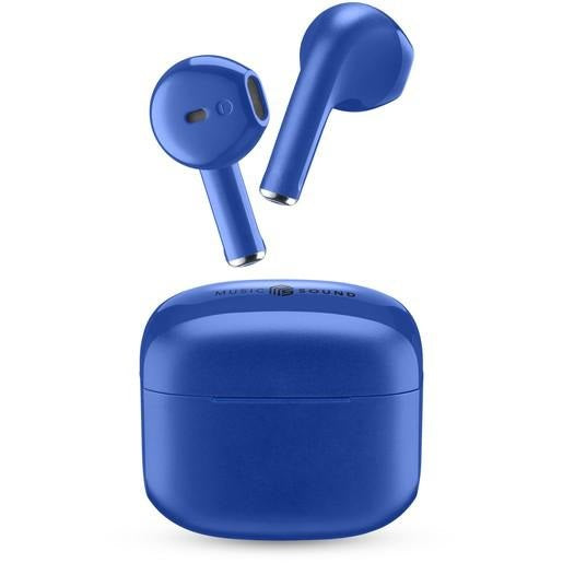 CELLULARLINE MUSIC SOUND AURICOLARI WIRELESS SWAG TWS BLUETOOTH POWERBANK BLU