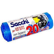 300 BUSTE SACCHI SACCHETTI RIFIUTI SPAZZATURA RACCOLTA DIFFERENZIATA 50X60cm BLU
