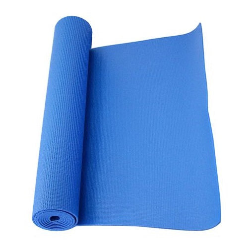 Tappetino Yoga Tappeto Aerobica Fitness Ginnastica Palestra Pilates 6mm Blu