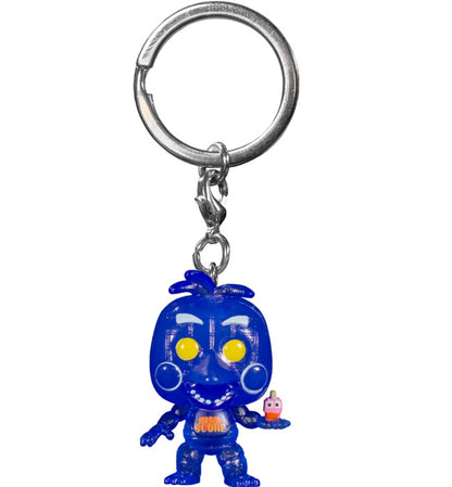 Funko Pop Portachiavi Five Nights At Freddy'S S7 High Score Chica Blue Keychain