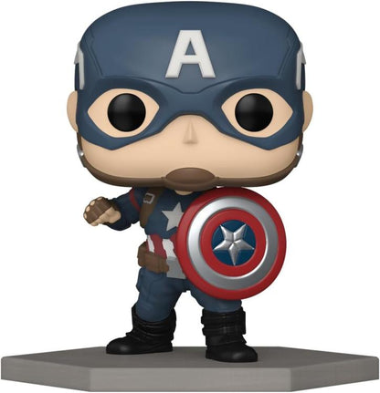 Funko ! Pop Marvel Studios Civil War - (1007) - Captain America Vinyl Figure 9Cm