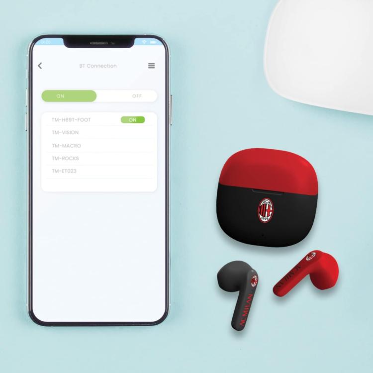 Techmade Auricolari Earbuds Milan Bluetooth Cuffie Senza Filo Wireless Powerbank