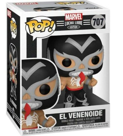 Funko Pop Marvel Lucha Libre 707 - Luchadores Venom Vinyl Collezione Nuovo