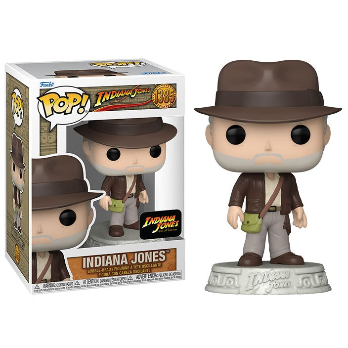 Funko Pop ! Movies Indiana Jones - (1385) Indiana Jones Bobble Vinyl Figure 9Cm