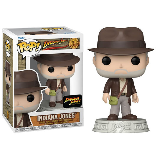 Funko Pop ! Movies Indiana Jones - (1385) Indiana Jones Bobble Vinyl Figure 9Cm